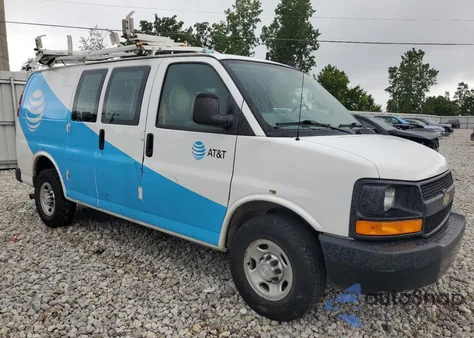 2016 Chevrolet Express G2500 z USA, uszkodzony, nr VIN 1GCWGAFF1G1227354